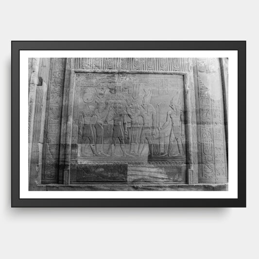 Egyptian Gods Gathering, Hieroglyph, Egyptian Archeology, Egypt
